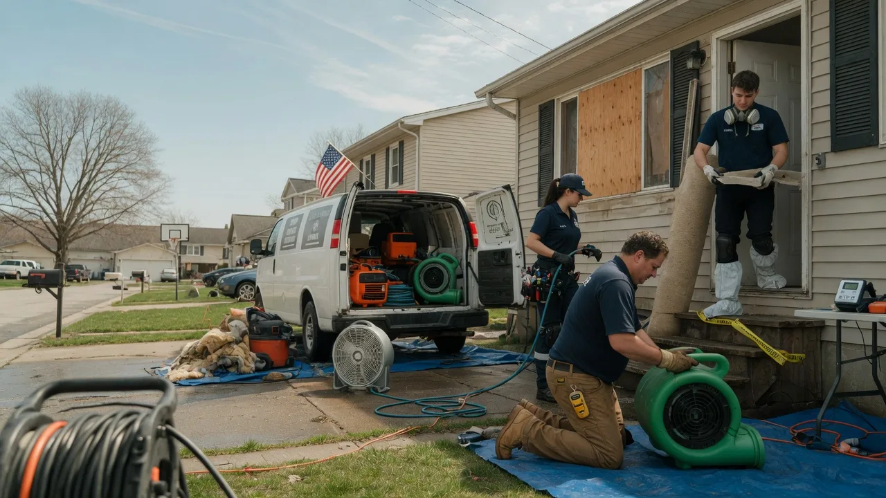 Water Damage Restoration in Burke, SD near me